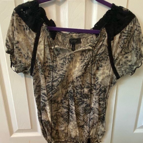 *Like New* Jessica Simpson Print Blouse - Picture 1 of 4